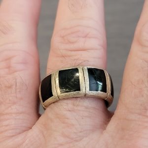 Ring (Silver/Onyx)